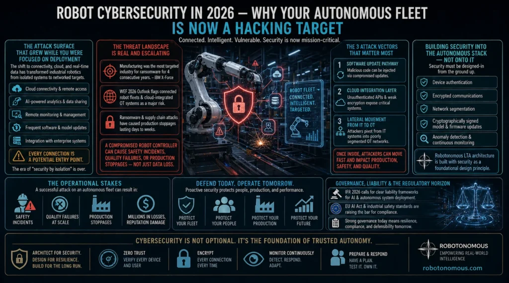 Robot Cybersecurity in 2026
