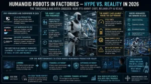 Humanoid Robots in Factories — Hype vs. Reality in 2026